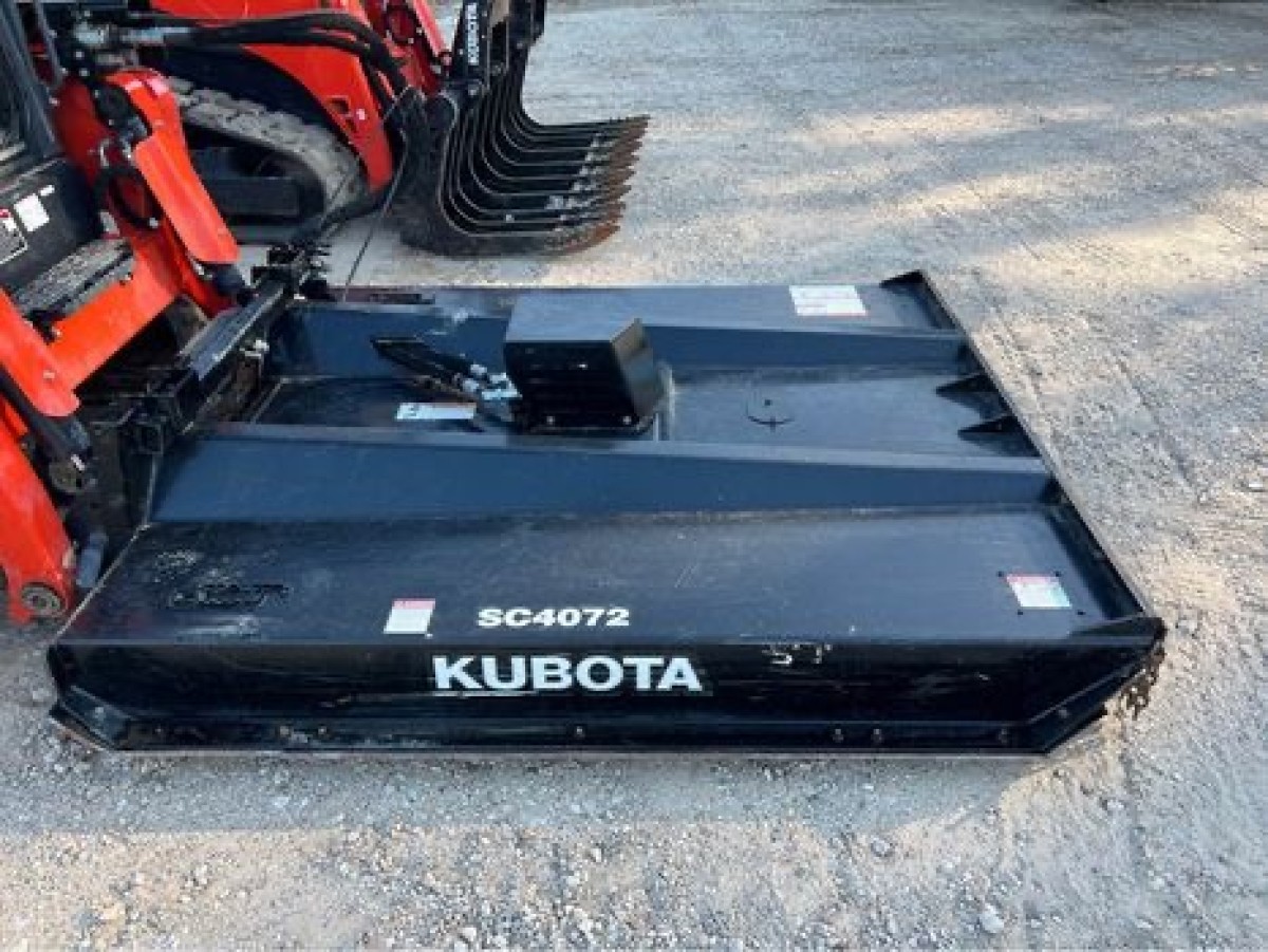 KUBOTA SC4072 HEAVY DUTY SKID STEER MOWER